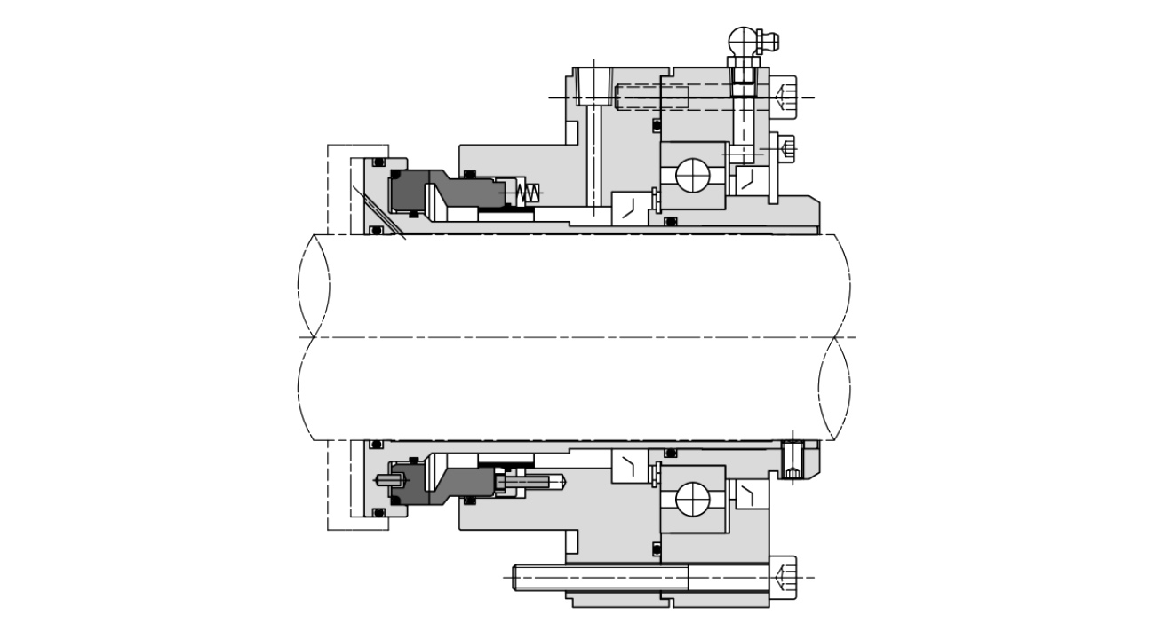 Chemineer Mixer Seal PT05-2 installation view