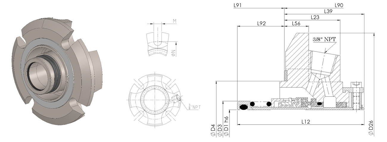PZ48Q Big Bore installation view